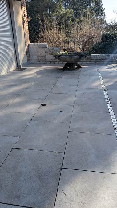 Terrassenreinigung